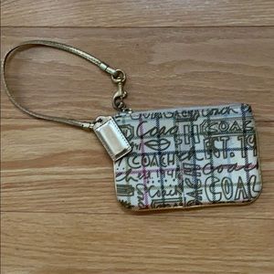 Coach wristlet